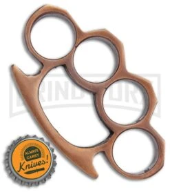 Red Knight Heavy Duty Copper Paper Weight Knuckles -Kershaw Store Fat Boy Heavy Duty Copper Belt Buckle Knuckles GX 37441 jr bottlecap large