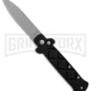 Frank B. Italian Stealth Black Automatic Knife - Flat Grind Bead Blast 2 Frank B. Italian Stealth Black Automatic Knife - Flat Grind Bead Blast -Kershaw Store Frank B Italian Stealth Black Flat Grind BB BP 29254 er large