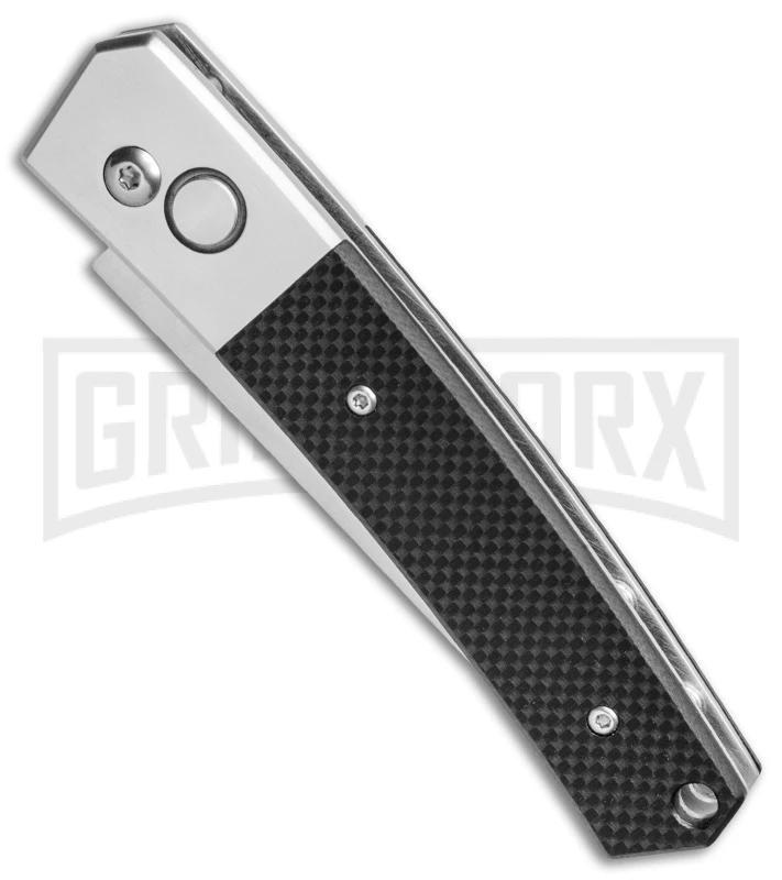 Ganzo Knives G7361-BK G-10 Automatic Knife - Satin Plain 4 Ganzo Knives G7361-BK G-10 Automatic Knife - Satin Plain - Image 2