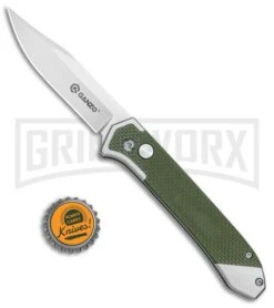 Ganzo Knives G719 Green G-10 Automatic Knife - Clip Point Stonewash -Kershaw Store Ganzo Knives G719 Green G 10 Clip Point SW G719 GR BP 24623 jr bottlecap large