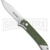 Ganzo Knives G719 Green G-10 Automatic Knife - Clip Point Stonewash -Kershaw Store Ganzo Knives G719 Green G 10 Clip Point SW G719 GR BP 24623 jr large