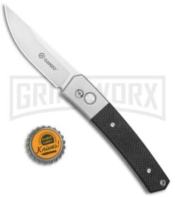 Ganzo Knives G7362-BK Black G-10 Automatic Knife - Flat Grind Stonewash -Kershaw Store Ganzo Knives G7362 Black G 10 Auto Flat Grind SW BP 24621 jr bottlecap large
