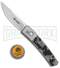 Ganzo Knives G7362-CA Tan Camo G-10 Automatic Knife - Stonewash Plain -Kershaw Store Ganzo Knives Tan Camo G 10 Auto Flat Grind SW G7362 CA BP 25713 jr bottlecap large