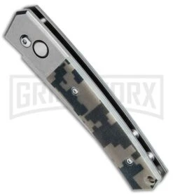 Ganzo Knives G7362-CA Tan Camo G-10 Automatic Knife - Stonewash Plain -Kershaw Store Ganzo Knives Tan Camo G 10 Auto Flat Grind SW G7362 CA BP 25713 jr spine large