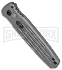 Gerber Covert Gray Automatic Knife - Stonewash Plain 9 Gerber Covert Gray Automatic Knife - Stonewash Plain -Kershaw Store Gerber Auto Covert Tactical Gray SW BHQ 67393 er spine large