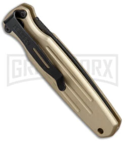 Gerber Mini Covert Coyote Brown Automatic Knife - Black Plain -Kershaw Store Gerber Auto Mini Covert Coyote Brown Black 30 001396 BHQ 67401 jr side large