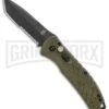 Gerber Propel Downrange OD Green Automatic Knife - Tanto Black Serr -Kershaw Store Gerber Auto Propel Downrange OD green black serr BHQ 67394 er large