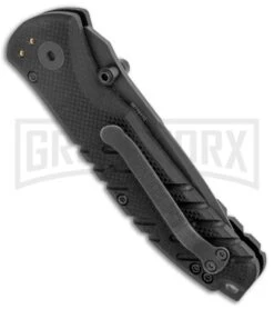 Gerber Propel Downrange Black Spring Assist Knife - Tanto Black Serr -Kershaw Store Gerber SA Propel Downrange Black Black Serr 30 000845N BHQ 126233 jr side large