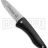 Hubertus XPress Carbon Fiber Scale Release Automatic Knife - Bead Blast Plain -Kershaw Store Hubertus XPress CF Scale Realease BB Plain 68.469.XP .11 GX 32278 jr large