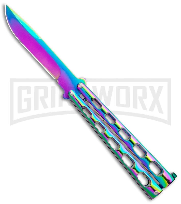 Jaguar Spectrum Balisong Butterfly Knife - Spectrum 3 Jaguar Spectrum Balisong Butterfly Knife - Spectrum