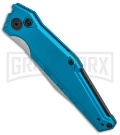 Kershaw Launch 7 Galyean Teal Automatic Knife - Stonewash Plain -Kershaw Store Kershaw Galyean Launch 7 Auto Teal SW 7900TEALSW BHQ 92521 jr spine large