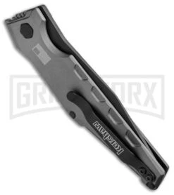 Kershaw Launch 7 Galyean Gray Automatic Knife - Black Plain -Kershaw Store Kershaw Galyean Launch 7 Gray Black 7900GRYBLK BHQ 52153 jr side large