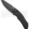 Kershaw Launch 1 Gray Automatic Knife - Blackwash Plain 1 Kershaw Launch 1 Gray Automatic Knife - Blackwash Plain -Kershaw Store Kershaw Launch 1 Automatic Gray Aluminum BlackWash 7100GRYBW BHQ 91254 jr large