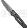 Kershaw Launch 11 Black Aluminum Automatic Knife - Blackwash Plain -Kershaw Store Kershaw Launch 11 Auto Black Aluminum Blackwash 7550 BHQ 105982 jr large
