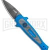 Kershaw Launch 12 CA Legal Blue Mini Stiletto Automatic Knife - Black Plain 2 Kershaw Launch 12 CA Legal Blue Mini Stiletto Automatic Knife - Black Plain -Kershaw Store Kershaw Launch 12 Mini Stiletto Automatic Knife Blue 2.5 Black 7130BLUBLK BHQ 117930 LS large