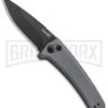 Kershaw Launch 3 Gray Aluminum Automatic Knife - Black Plain 2 Kershaw Launch 3 Gray Aluminum Automatic Knife - Black Plain -Kershaw Store Kershaw Launch 3 Auto Gray Aluminum Black KER7300GRYBLK BHQ 92080 jr large