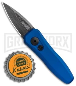 Kershaw Launch 4 Damascus Automatic Knife Blue CA Legal - Plain 14 Kershaw Launch 4 Damascus Automatic Knife Blue CA Legal - Plain -Kershaw Store Kershaw Launch 4 CA Legal Auto Blue Damascus 7500BLUDAM BHQ 91856 jr bottlecap large
