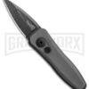 Kershaw Launch 4 Gray Automatic Knife CA Legal - Damascus Plain -Kershaw Store Kershaw Launch 4 CA Legal Auto Gray Damascus BHQ 86760 er large