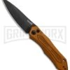 Kershaw Launch 6 Bronze Automatic Knife - Black Plain -Kershaw Store Kershaw Launch 6 Auto Bronze Aluminum Black KER7800EBBLK BHQ 91251 jr large