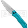 Kershaw Launch 6 Teal Automatic Knife - Stonewash Plain -Kershaw Store Kershaw Launch 6 Teal SW BHQ 89520 er large