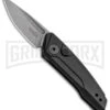 Kershaw Launch 9 Black Automatic Knife CA Legal - Stonewash Plain