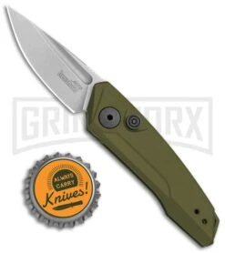 Kershaw Launch 9 OD Green Automatic Knife CA Legal - Stonewash Plain 9 Kershaw Launch 9 OD Green Automatic Knife CA Legal - Stonewash Plain -Kershaw Store Kershaw Launch 9 Auto OD Green Working KER7250OLSW BHQ 113298 jr bottlecap large