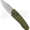 Kershaw Launch 9 OD Green Automatic Knife CA Legal - Stonewash Plain -Kershaw Store Kershaw Launch 9 Auto OD Green Working KER7250OLSW BHQ 113298 jr large