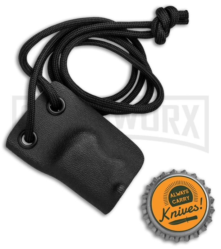 Linos Kydex Boker Mini Kalashnikov Neck Sheath With Black Cord 6 Linos Kydex Boker Mini Kalashnikov Neck Sheath With Black Cord - Image 4