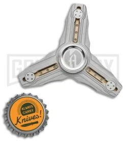 Maxace Andromeda MAT01 Titanium Fidget Spinner - Gray 9 Maxace Andromeda MAT01 Titanium Fidget Spinner - Gray -Kershaw Store Maxace Andromeda Ti Fidget Spinner Gray MAT01 BHQ 71208 jr bottlecap large