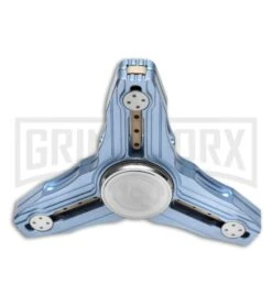 Maxace Andromeda MAT02 Titanium Fidget Spinner - Blue -Kershaw Store Maxace Andromeda Titanium FIdget Spinner Blue MAT03 Blue BHQ 71995 js side large