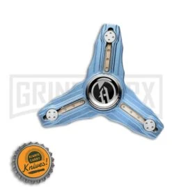 Maxace Andromeda MAT02 Titanium Fidget Spinner - Blue -Kershaw Store Maxace Andromeda Titanium Fidget Spinner Blue MAT03 Blue BHQ 71995 bottlecap js large