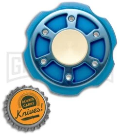MecArmy GP3 Ti Fidget Spinner - Blue PVD -Kershaw Store MecArmy Fidget Spinner GP3 Ti Blue BHQ 71175 jr bottlecap large