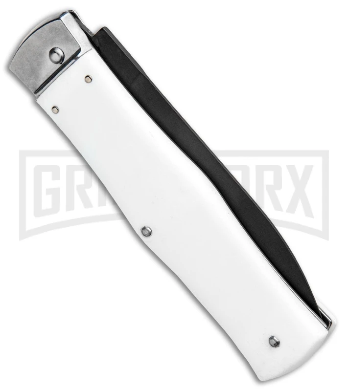 Mikov 241 Predator ABS White Automatic Lever Lock Knife - Black 5 Mikov 241 Predator ABS White Automatic Lever Lock Knife - Black - Image 3
