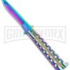 Monarch Rainbow Spectrum Balisong Butterfly Knife - Spectrum Plain 2 Monarch Rainbow Spectrum Balisong Butterfly Knife - Spectrum Plain -Kershaw Store Monarch Rainbow Spectrum Balisong Butterfly Spectrum GX 10961 jr large