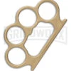 Paragon "Hang N' Bang" Magnetic Knuckles - Brass -Kershaw Store Paragon Hang N Bang Magnetic Brass Knuckles BHQ 125254 LS Front large