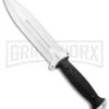 S-TEC Tactical Throwing Black G-10 Fixed Blade Knife - Satin Plain -Kershaw Store S TEC Tactical Throwing Black G 10 Fixed Blade Satin GX 29092 jr large