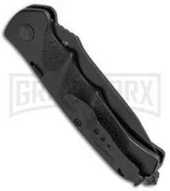 Schrade Extreme Survival SC60BTS Automatic Knife - Tanto Black Serr -Kershaw Store Schrade Extreme Survival Tanto Black Serr SC60BTS BHQ 2511 jr side large