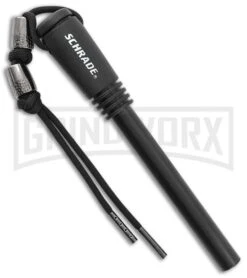 Schrade SCHFS2 Large Black Ferro Rod