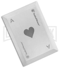 Smith & Wesson Bullseye Stainless Steel Throwing Cards - Satin -Kershaw Store Smith and Wesson Bullseye Throwing Cards SS 1136222 BHQ 125110 jr hearts large
