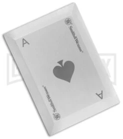 Smith & Wesson Bullseye Stainless Steel Throwing Cards - Satin -Kershaw Store Smith and Wesson Bullseye Throwing Cards SS 1136222 BHQ 125110 jr spades large