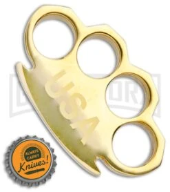 PANTHER USA Paper Weight Brass Knuckles 7 PANTHER USA Paper Weight Brass Knuckles -Kershaw Store Solid Brass USA Paper Weight Knuckles BR 249 H USA GX 33960 jr bottlecap large