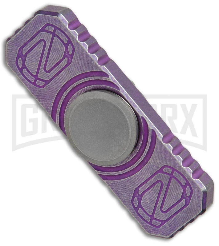 Stedemon Z01 Titanium Fidget Spinner - Purple 4 Stedemon Z01 Titanium Fidget Spinner - Purple - Image 2