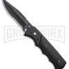 Super Knife Dingo Black Wood Automatic Knife - Black Serr -Kershaw Store Super Knife Dingo Black Wood Automatic Knife Black Serrated GX 33705 ns large