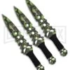 Z-Hunter The Stalkers Black Throwing Knives Set - Green 2 Z-Hunter The Stalkers Black Throwing Knives Set - Green -Kershaw Store Z Hunter The Stalkers Throwing Knives Black Green ZB 134 3GNS BP 22785 jr large