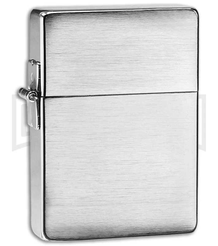Zippo Lighter 1935 Replica Original - Brushed Chrome 3 Zippo Lighter 1935 Replica Original - Brushed Chrome