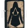 Zippo Lighter Assassin's Creed - Black Matte -Kershaw Store Zippo Lighter Assassins Creed black matte BHQ 70939 er large