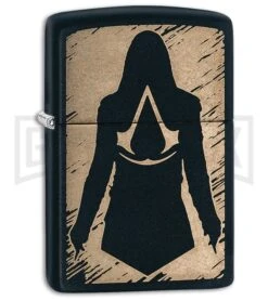 Zippo Lighter Assassin's Creed - Black Matte