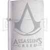 Zippo Lighter Assassin's Creed - Brushed Chrome 2 Zippo Lighter Assassin's Creed - Brushed Chrome -Kershaw Store Zippo Lighter Assassins Creed brushed chrome BHQ 70940 er large