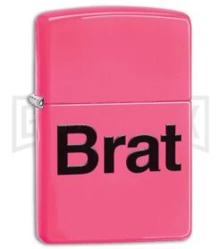 Zippo Lighter Brat - Neon Pink