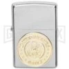Zippo Gold Army Emblem 280ARM 2 Zippo Gold Army Emblem 280ARM -Kershaw Store Zippo Lighter Brushed Chrome Army Emblem 280 BHQ 0532 LS large